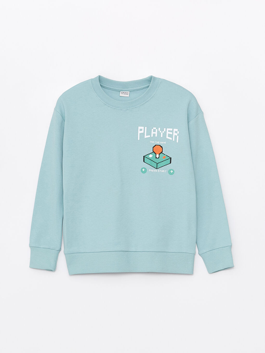 Comfortable Crew Neck Boy's T-Shirt -S45313Z4-FKE