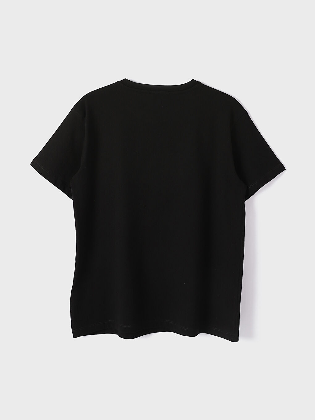 Crew Neck Printed Short Sleeve Women's T-Shirt-1