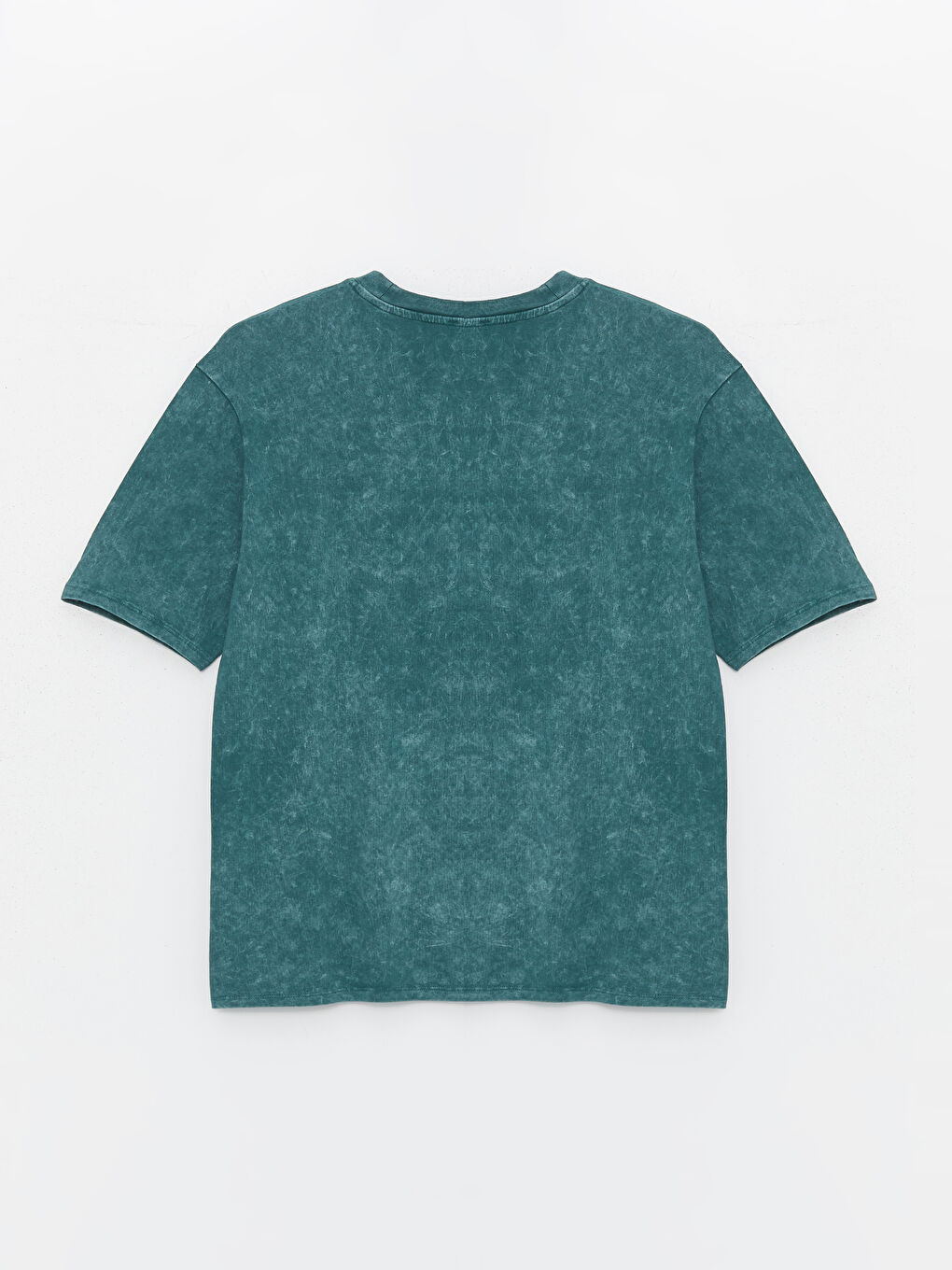 Crew Neck Printed Short Sleeve Oversized T-Shirt -S45325Z8-M97