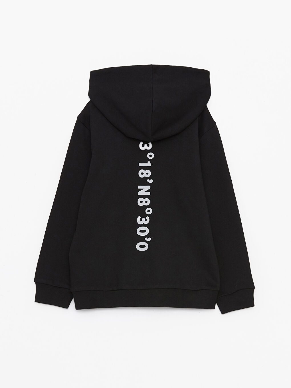 Hooded Printed Long Sleeve Boy Zippered Sweatshirt -S45376Z4-CVL