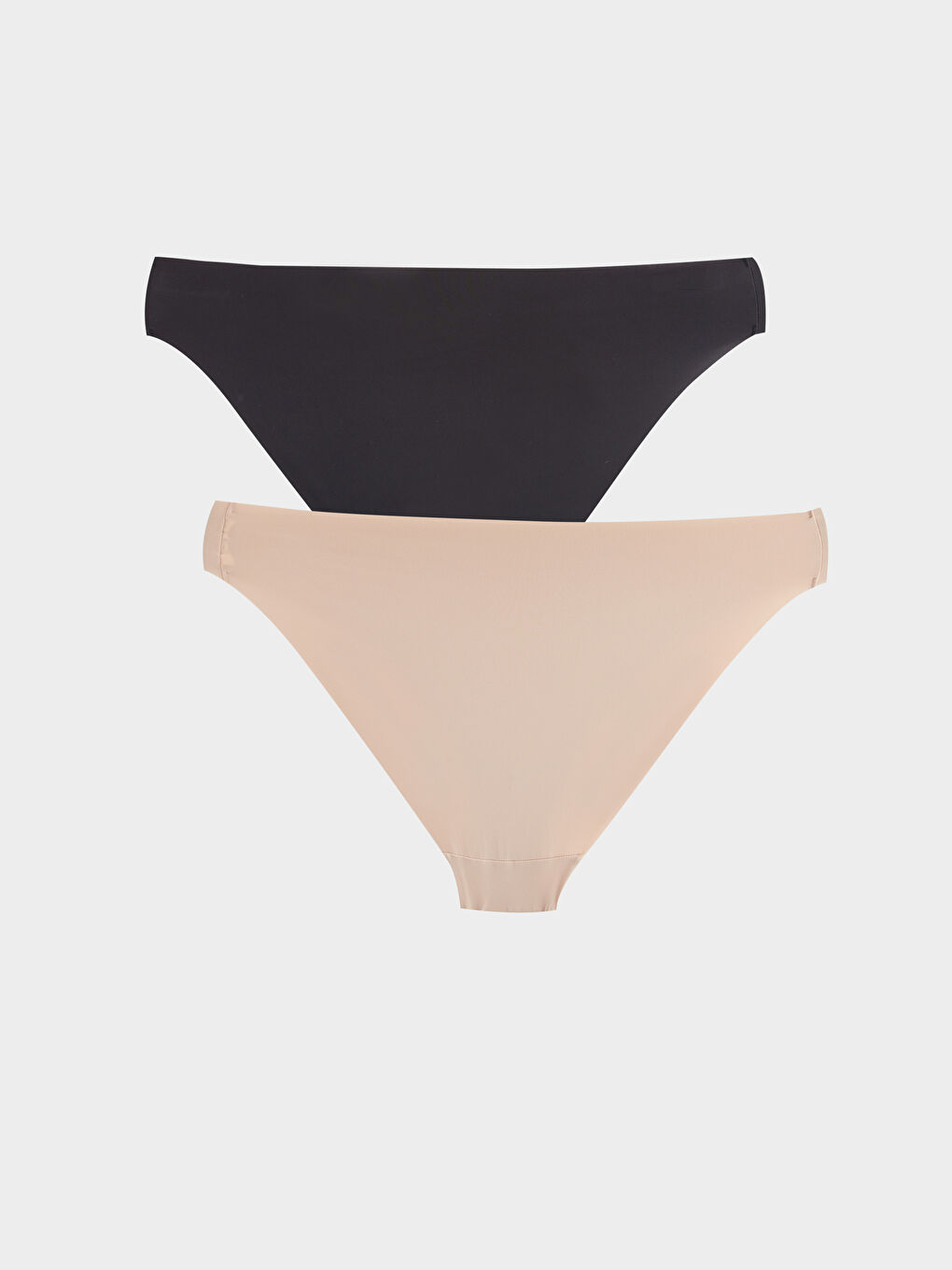 Plain Laser Cut Bikini Panties 2 Pack -S45421Z8-D0P