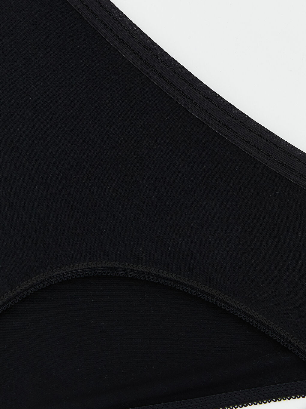 Siyah Düz Hipster Külot-2