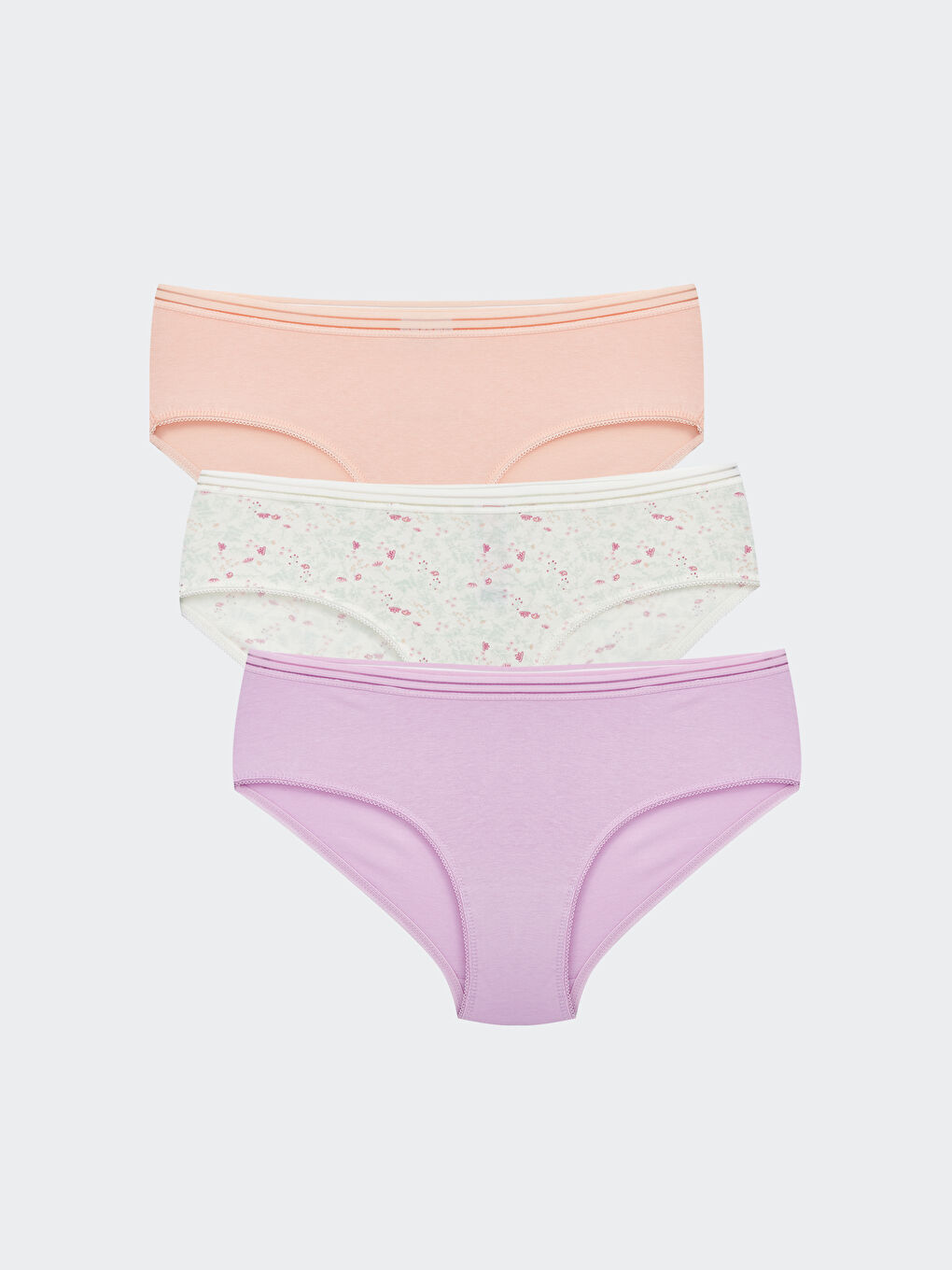 Lot de 3 Culottes Hipster À Motifs