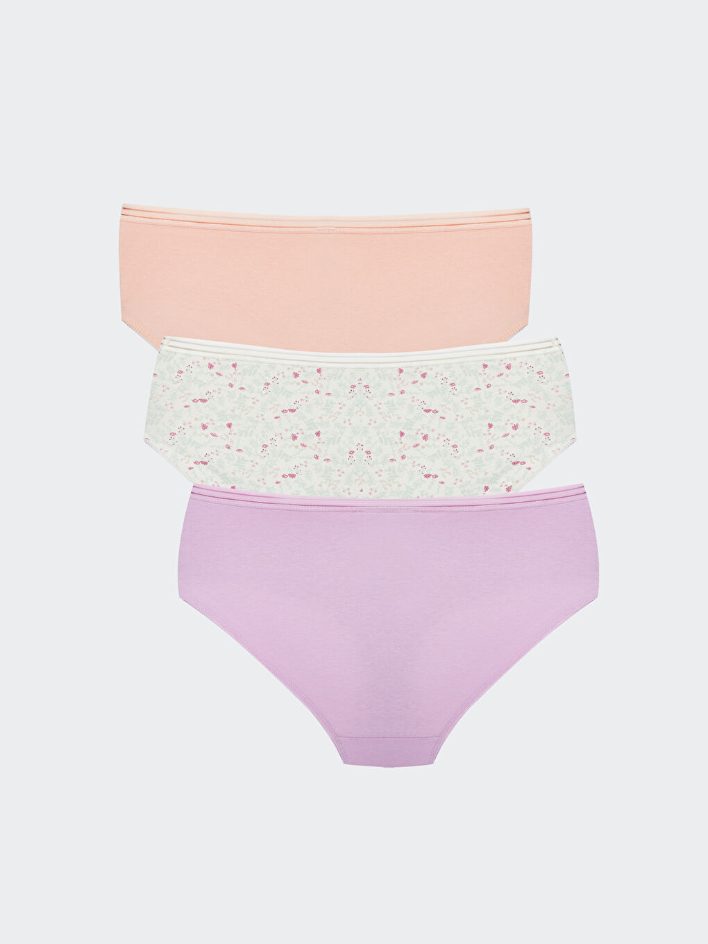 Lot de 3 Culottes Hipster À Motifs-1