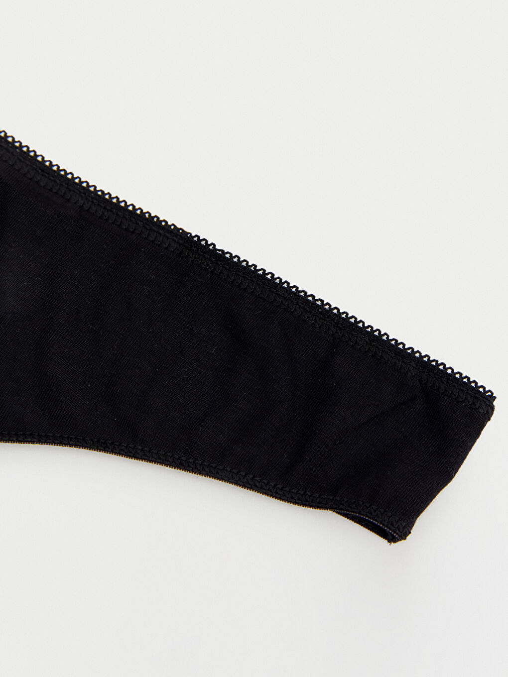 Siyah Düz Tanga Külot-2