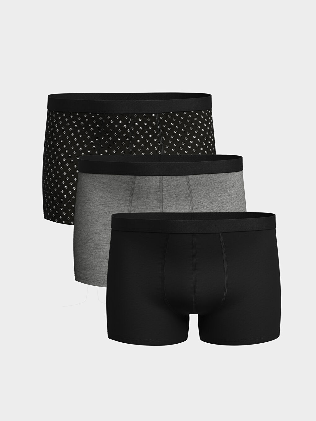 Standard Fit Cotton Stretch Men's Boxer 3-pack -S45632Z8-LQJ