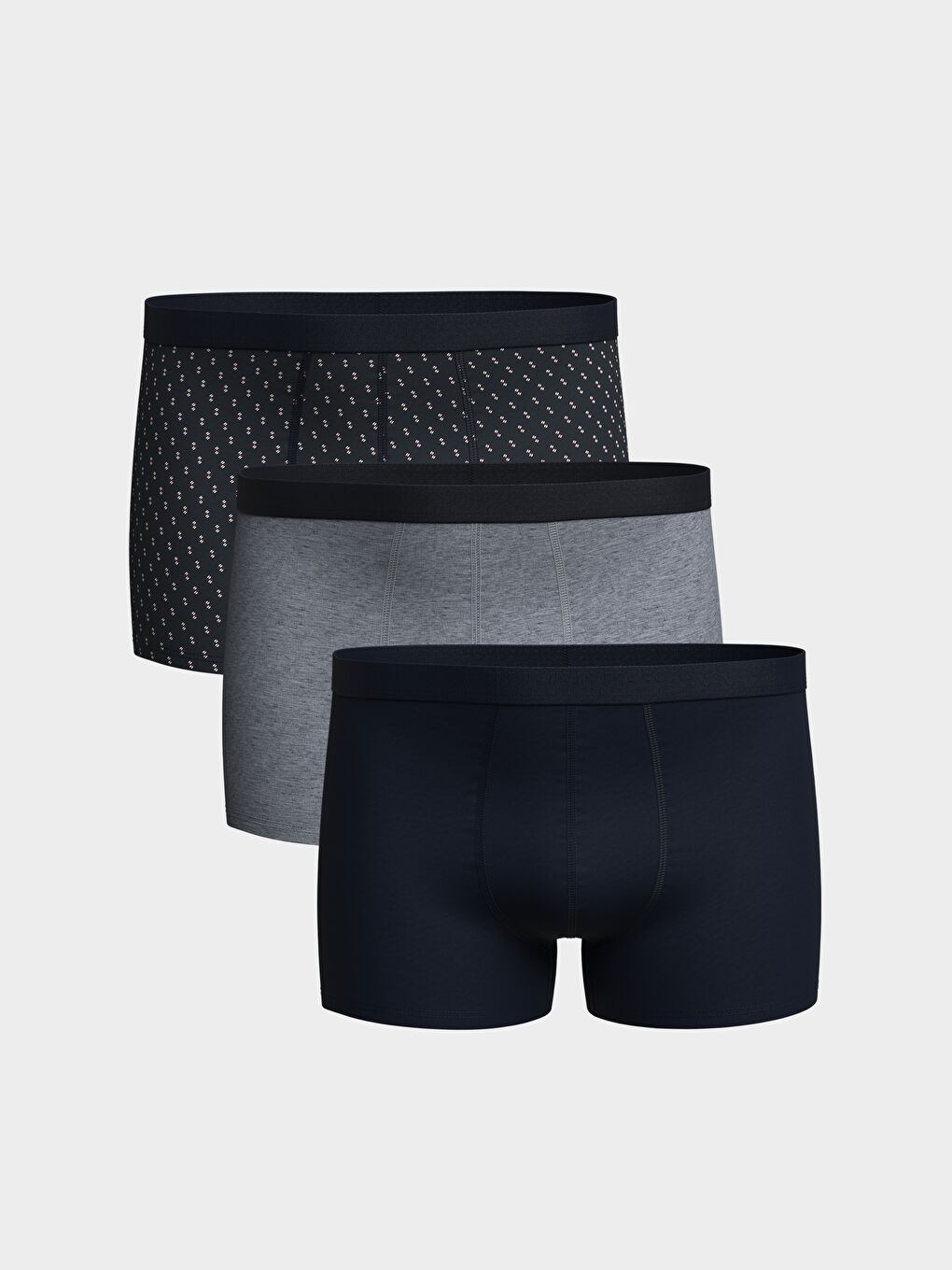 Standard Fit Cotton Stretch Men's Boxer 3-pack -S45632Z8-LSJ