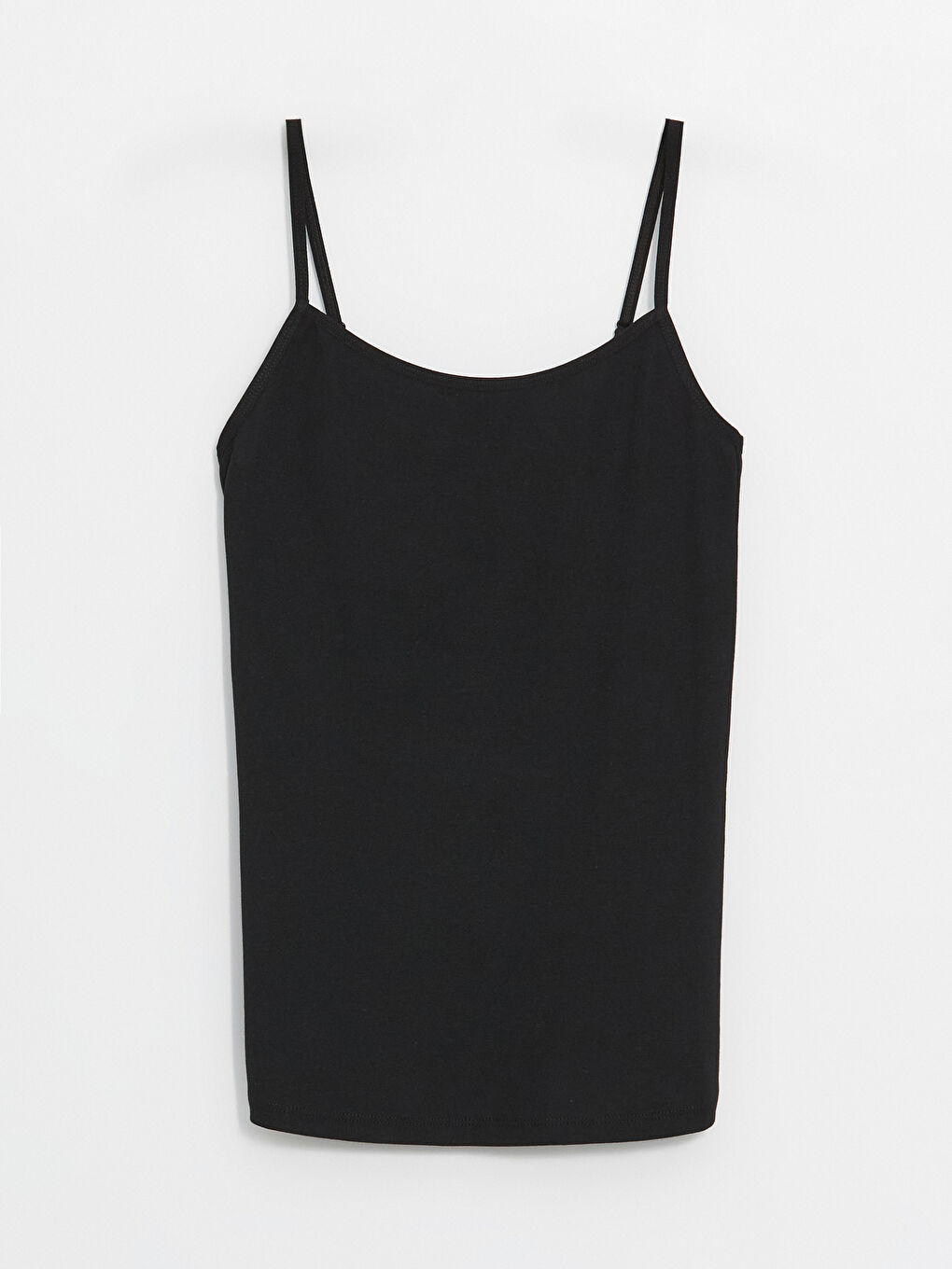 U Neck Regular Strappy Women's Singlet -S45647Z8-CVL
