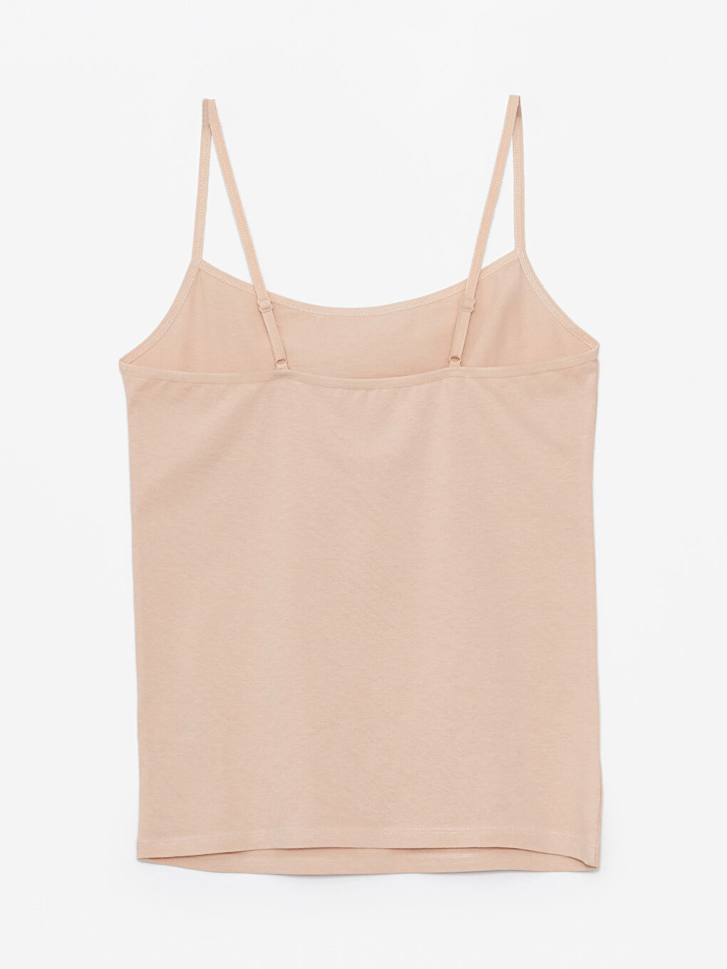 U Neck Regular Strappy Women's Singlet -S45649Z8-D0P