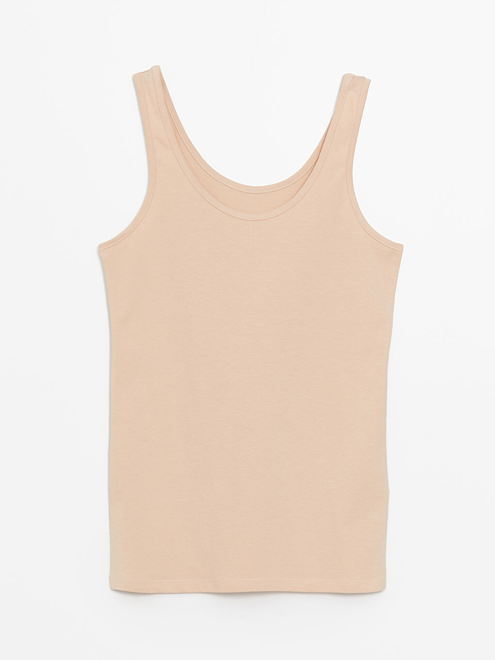 Female U-Neck Plain Singlet -S45650Z8-D0P