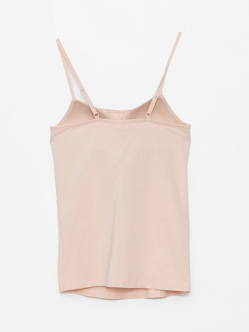 U Neck Regular Strappy Women's Singlet -S45661Z8-D0P
