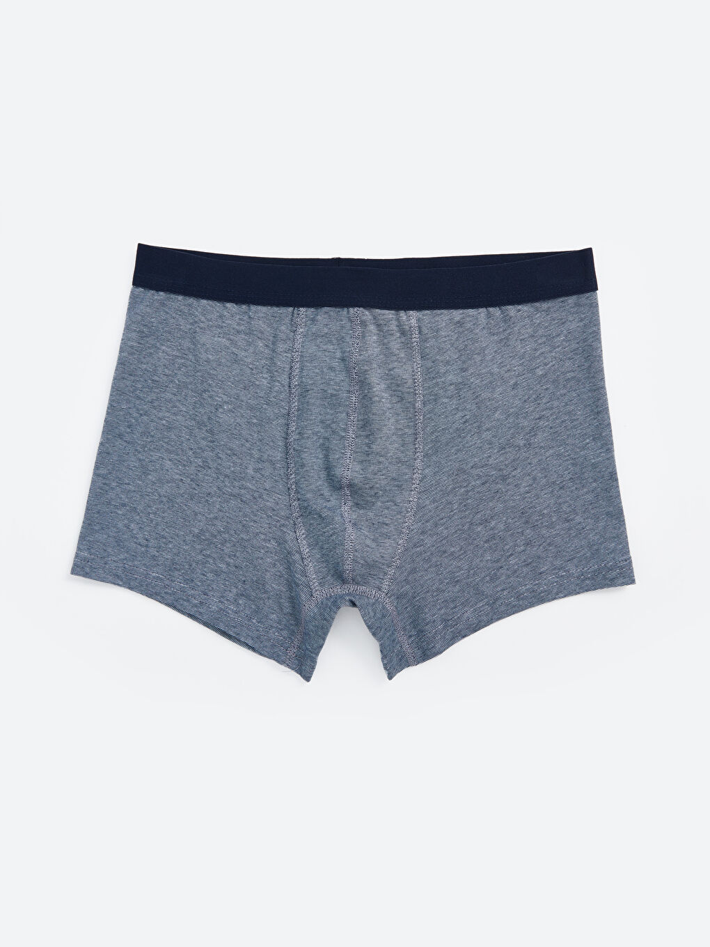 Lacivert Standart Kalıp Pamuklu Esnek Erkek Boxer