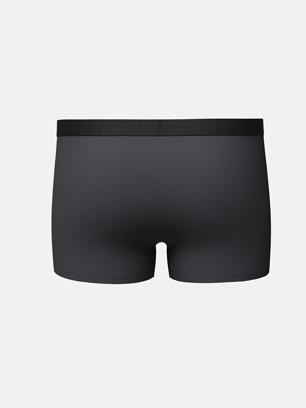 Siyah Standart Kalıp Pamuklu Esnek Erkek Boxer-1