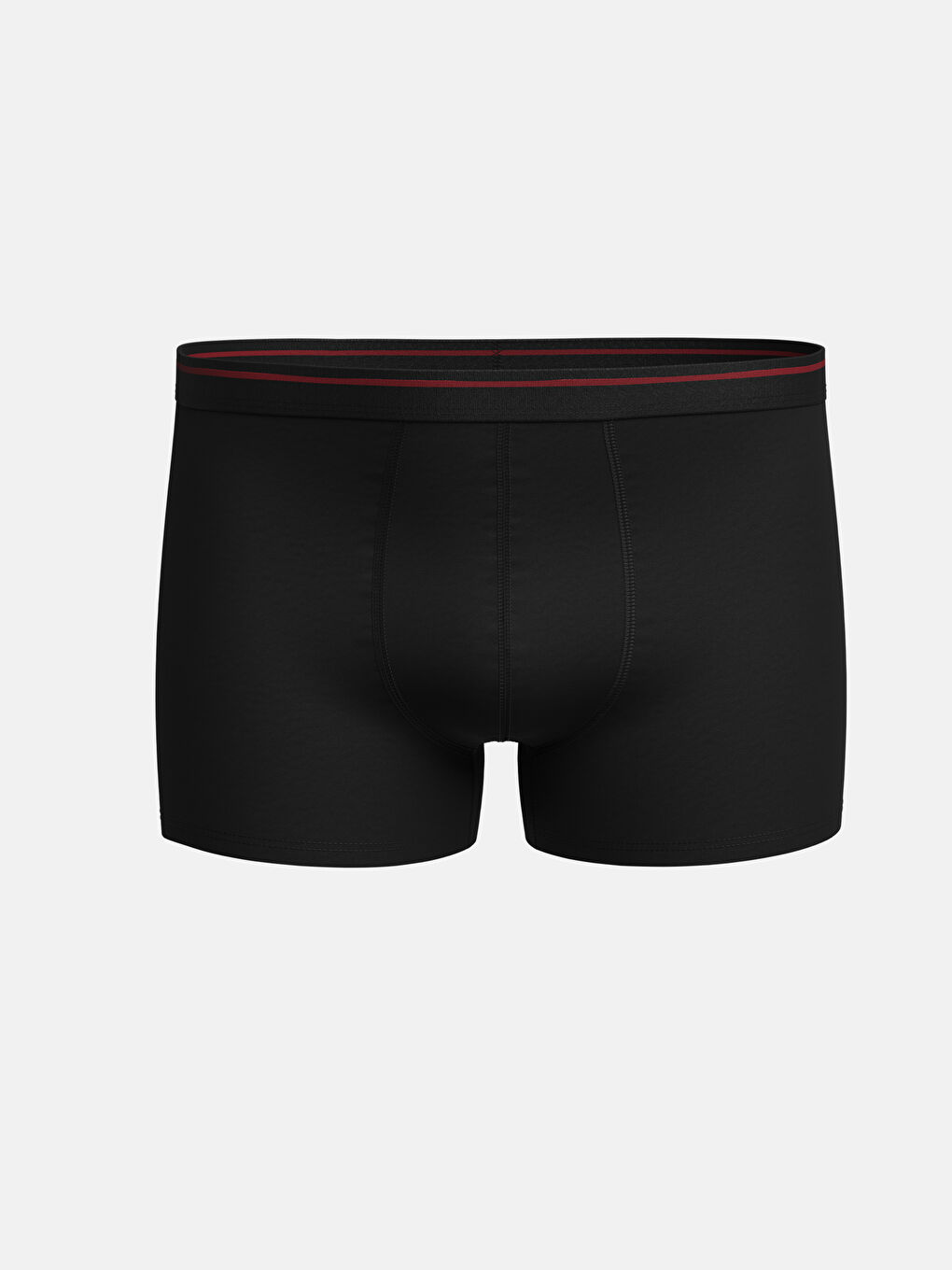 LC WAIKIKI Siyah Standart Kalıp Pamuklu Esnek Erkek Boxer