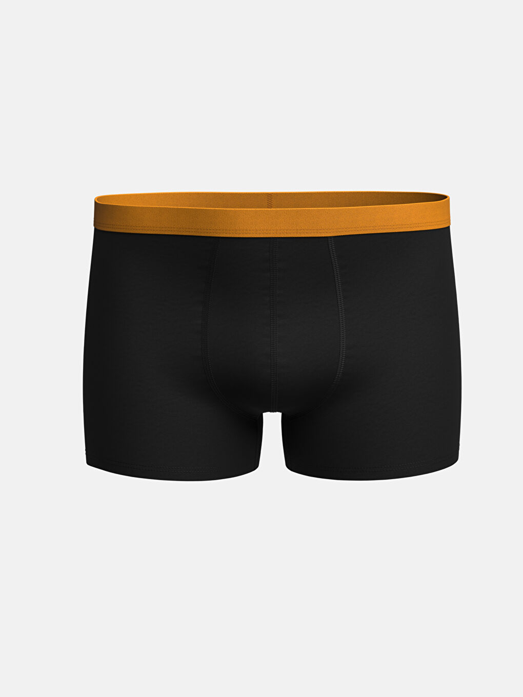 LC WAIKIKI Siyah Standart Kalıp Pamuklu Esnek Erkek Boxer