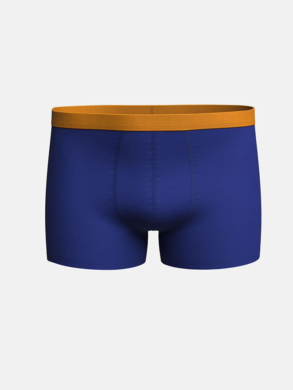 LC WAIKIKI Mavi Standart Kalıp Pamuklu Esnek Erkek Boxer