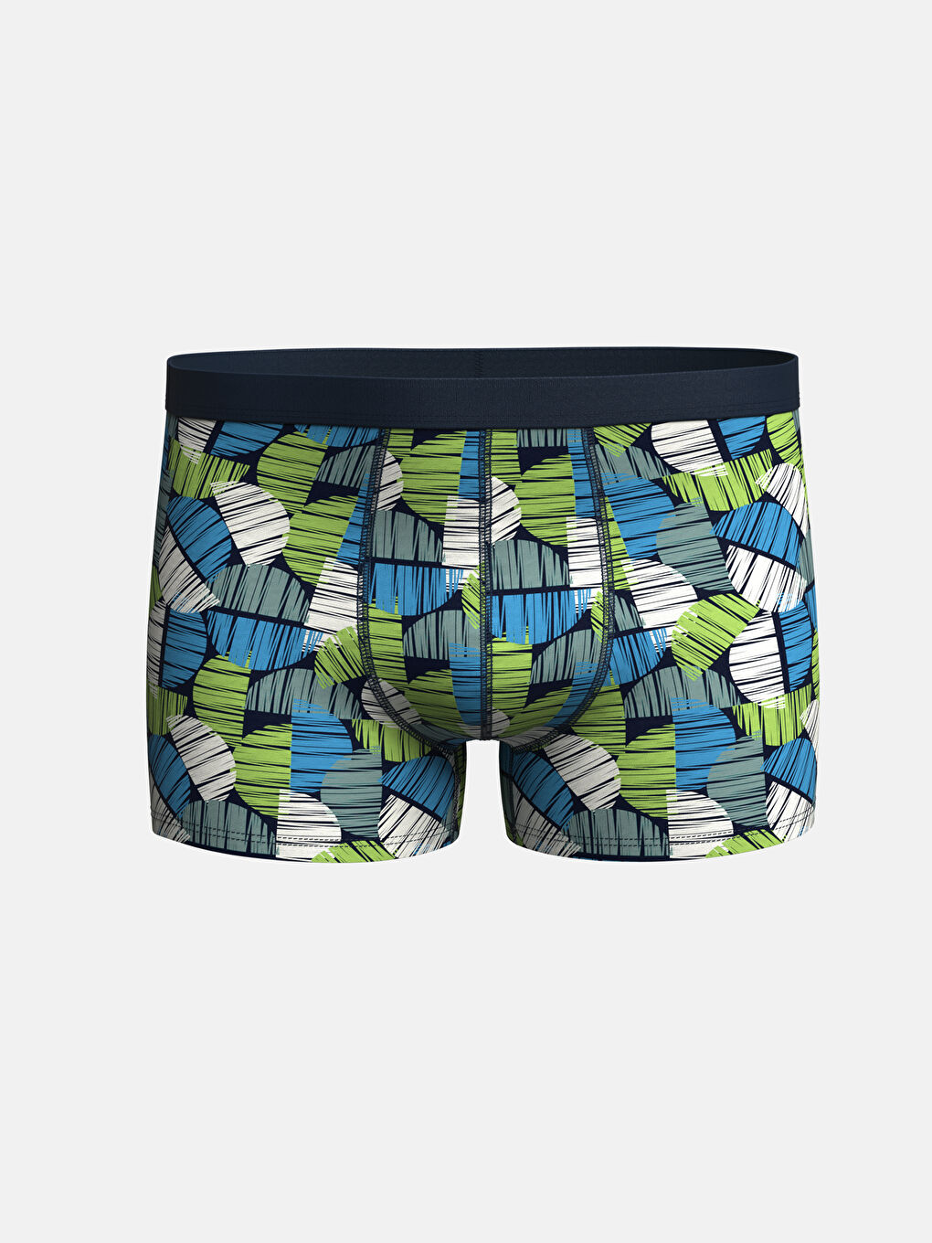 Standard Fit Cotton Flexible Men's Boxer 3-Piece -S45723Z8-LQQ
