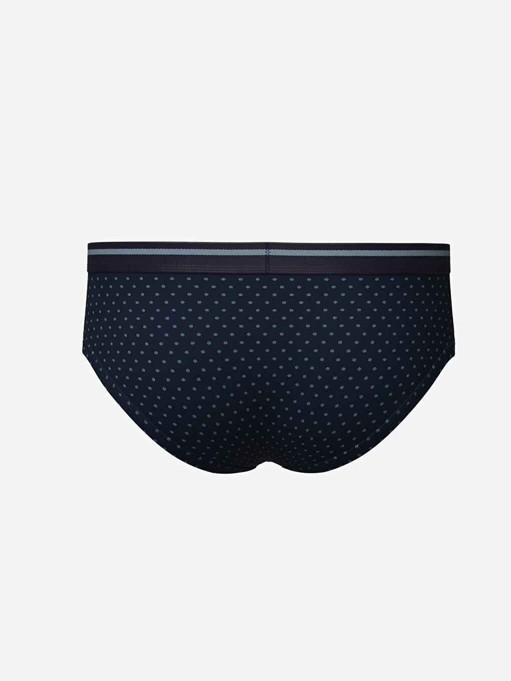 Mavi Standart Kalıp Pamuklu Esnek Erkek Slip Boxer-1