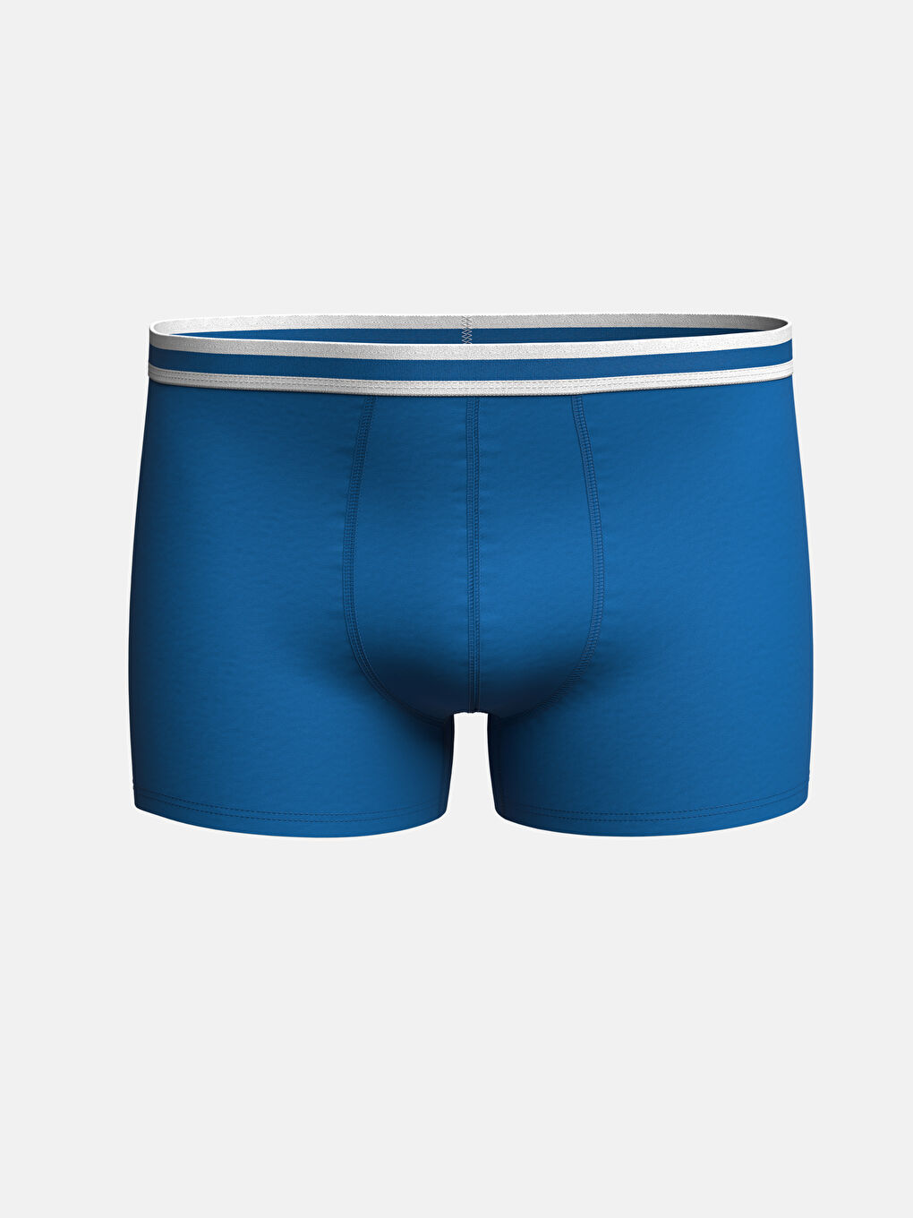 Kırmızı Standart Kalıp Pamuklu Esnek Erkek Boxer 3'lü-1