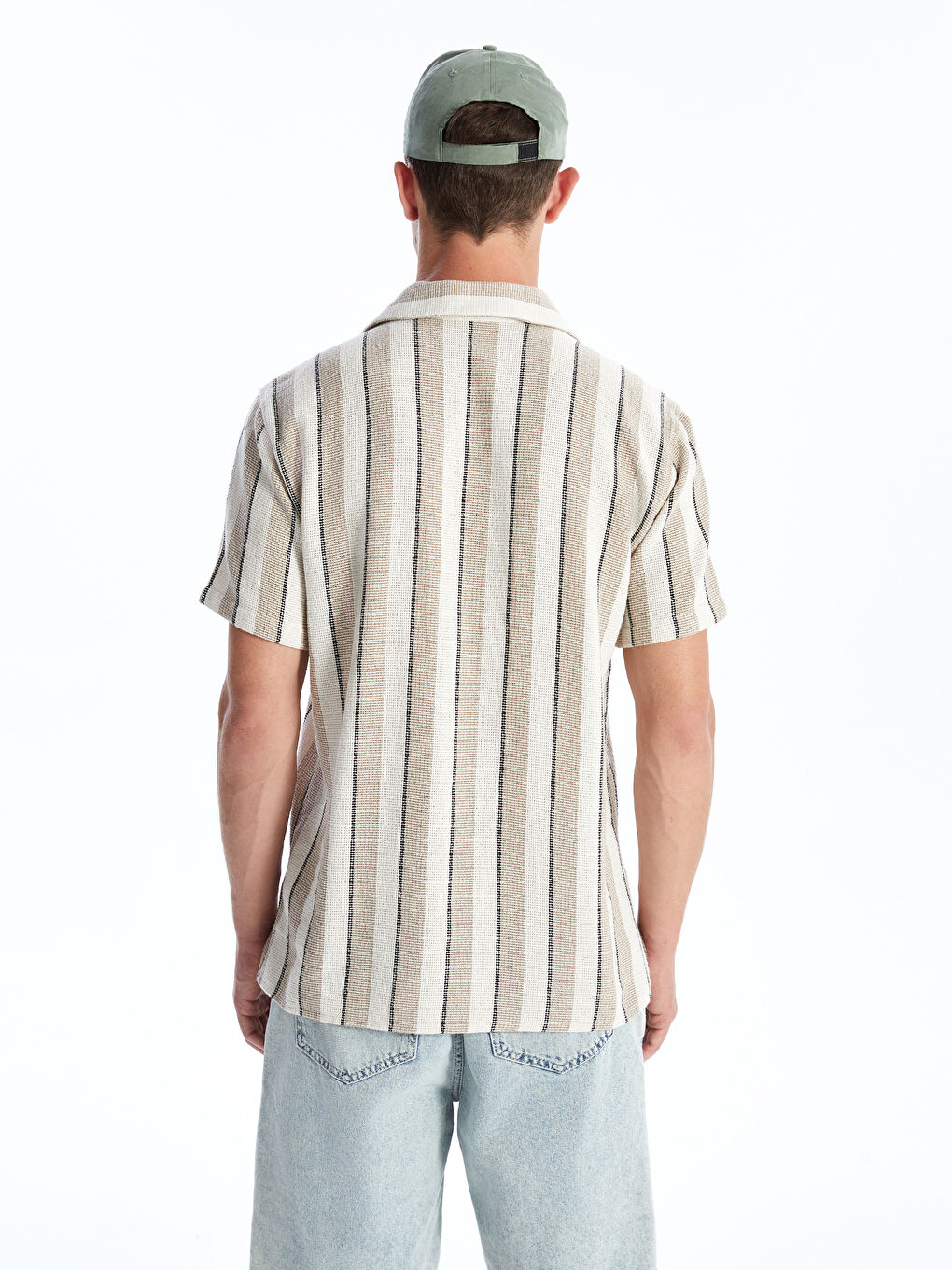 Regular Fit Short Sleeve Men's Shirt -S45849Z8-Y0T