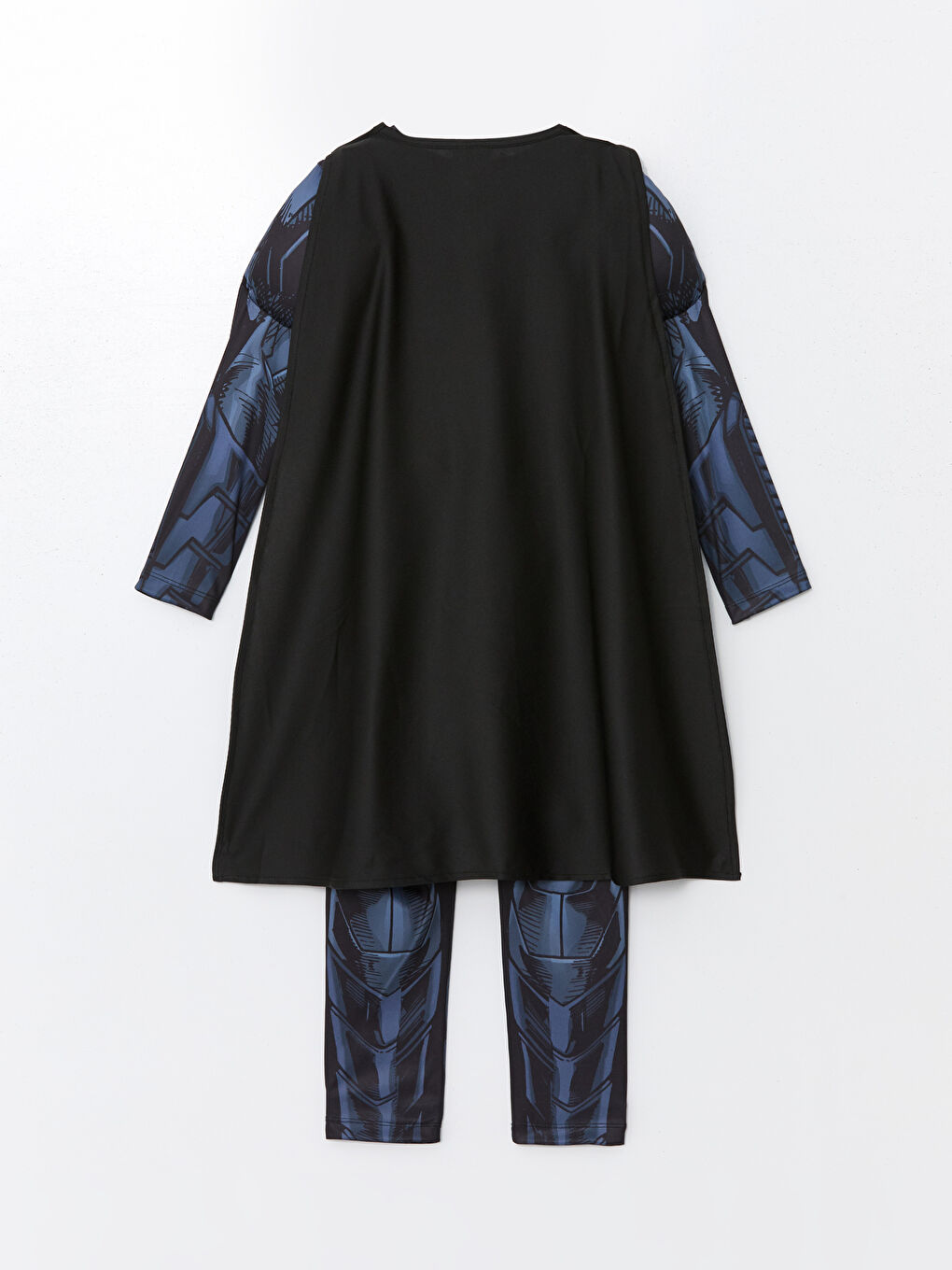 Siyah Erkek Çocuk Batman Kostüm-4