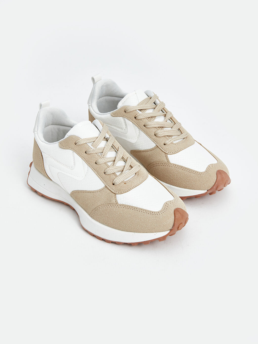 Lace-up Color Block Women's Sneakers -S45997Z8-VV6