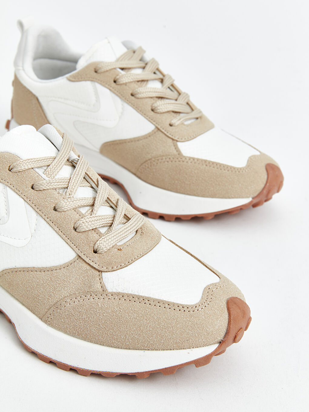 Lace-up Color Block Women's Sneakers -S45997Z8-VV6