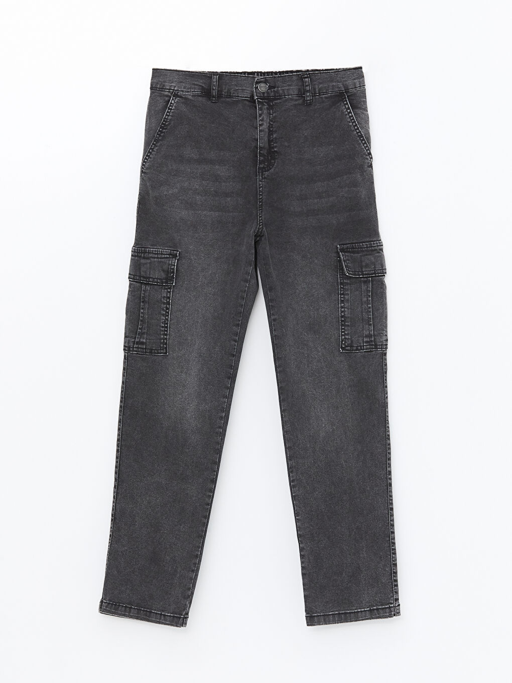 Boys Cargo Jeans With Elastic Waist -S46011Z4-326