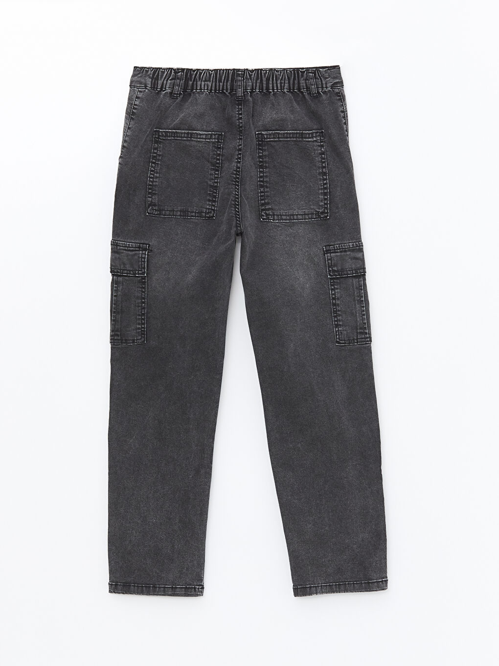 Boys Cargo Jeans With Elastic Waist -S46011Z4-326