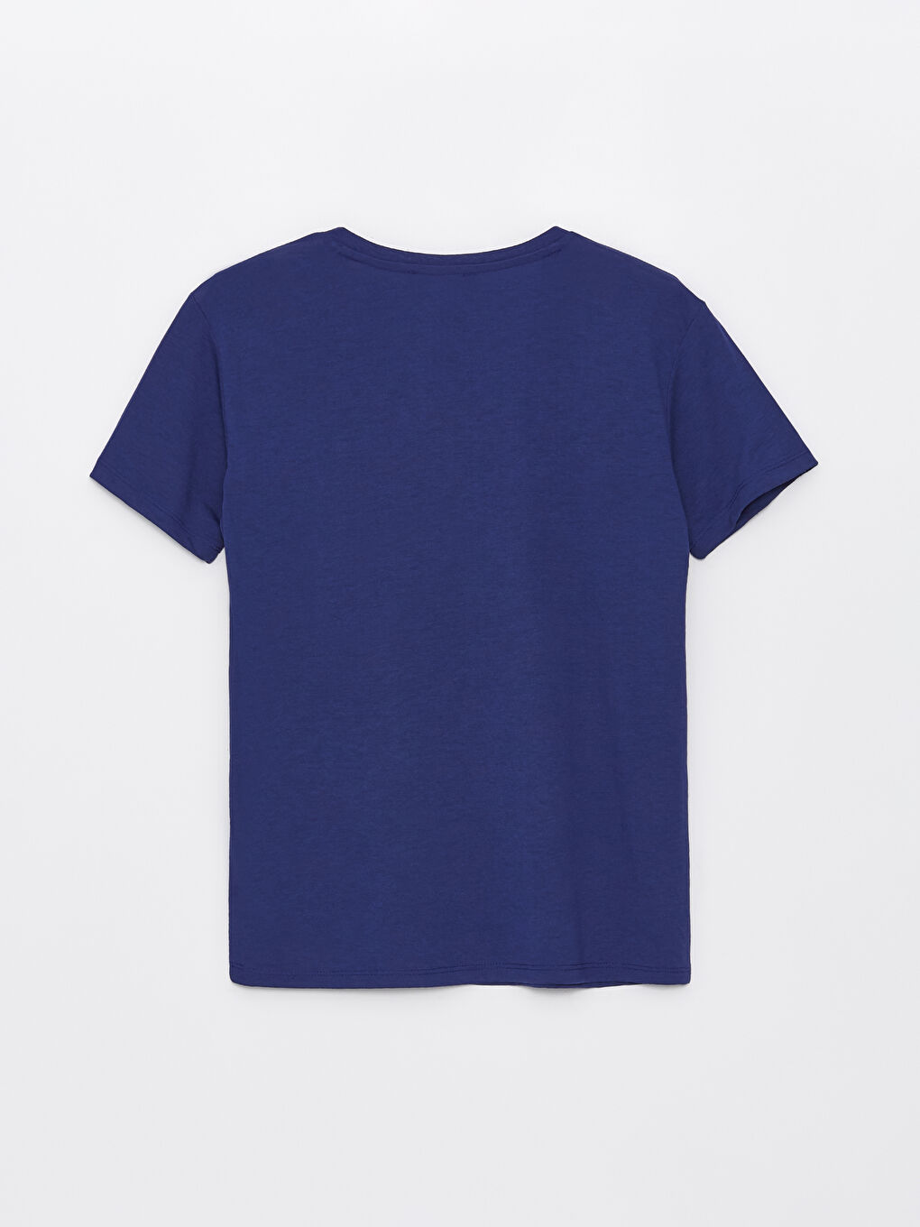 Crew Neck Printed Short Sleeve Women's T-shirt -S46021Z8-HKW