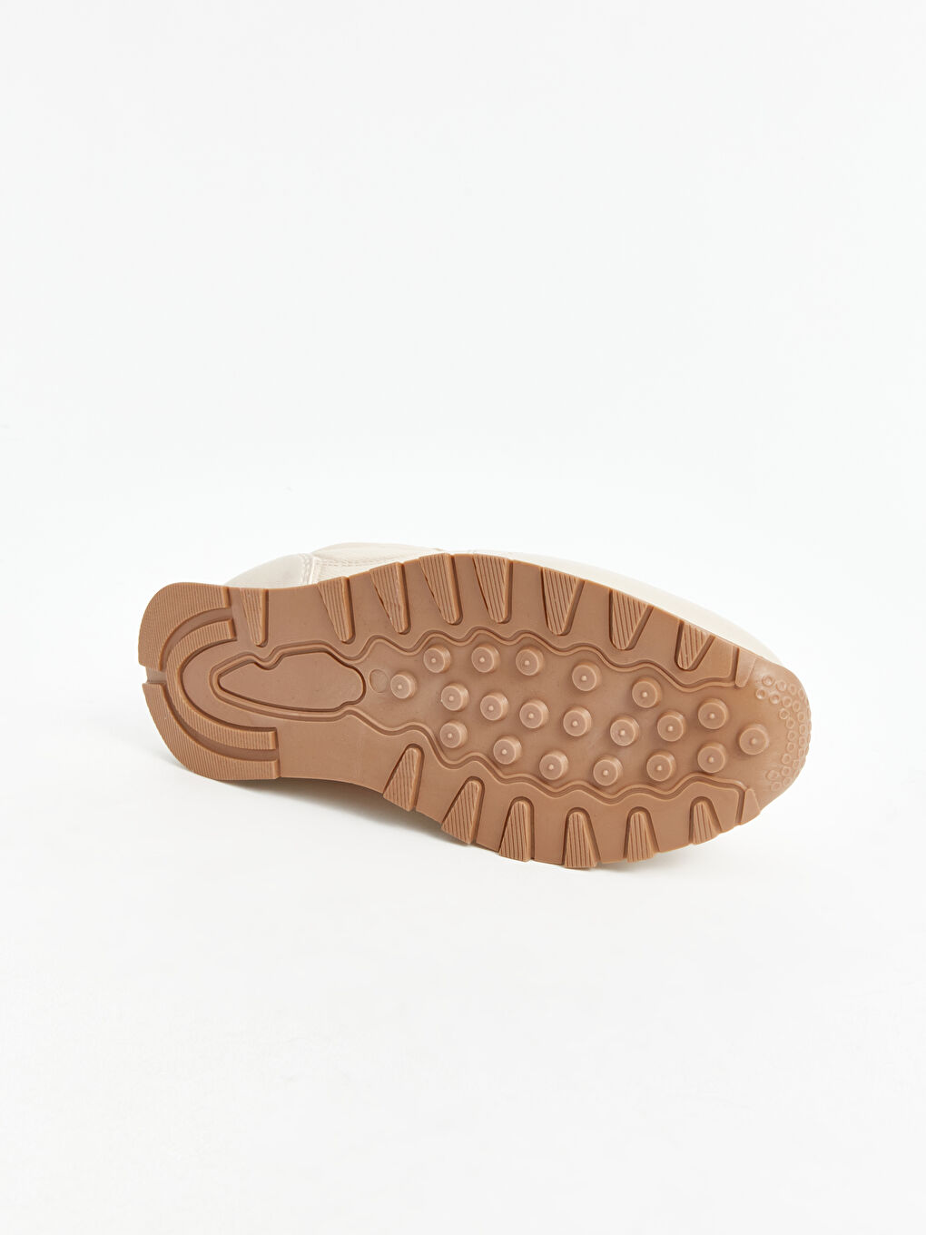 Lace-Up Leather Look Women's Sneaker -S46036Z8-S41