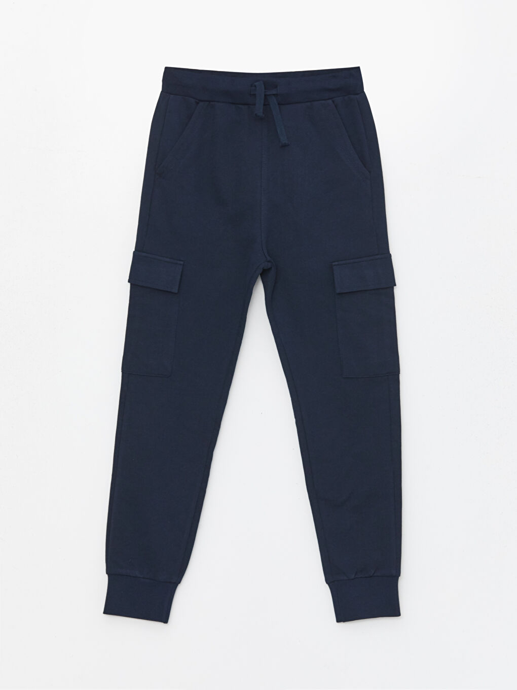 Elasticated Waist Boys' Cargo Sweatpants -S46061Z4-DWP