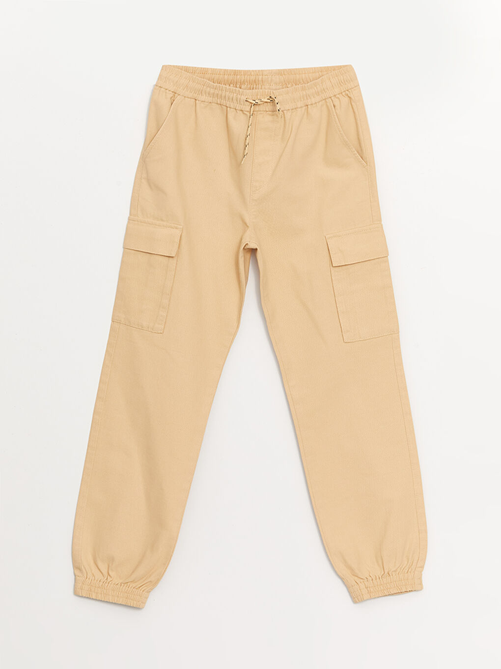 Elastic Waist Boys' Cargo Jogger Pants -S46111Z4-G7K