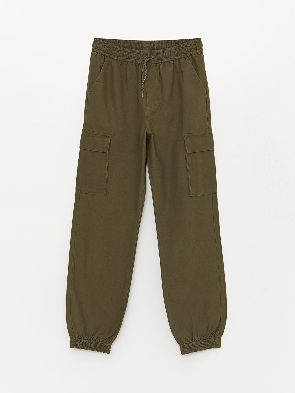 Elastic Waist Boys' Cargo Jogger Pants -S46111Z4-HCZ