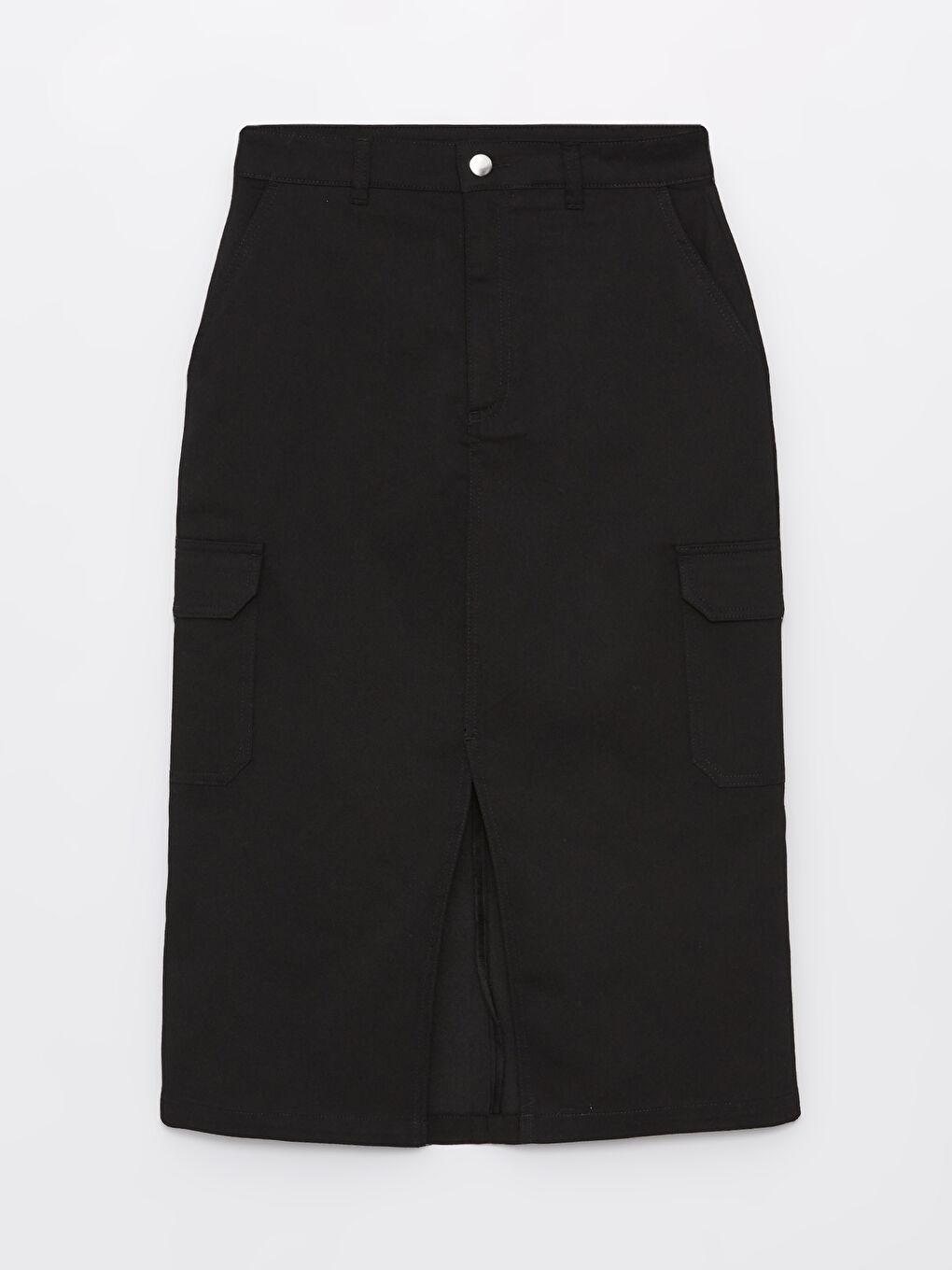 Women's Regular Fit Plain Skirt -S46129Z8-CVL