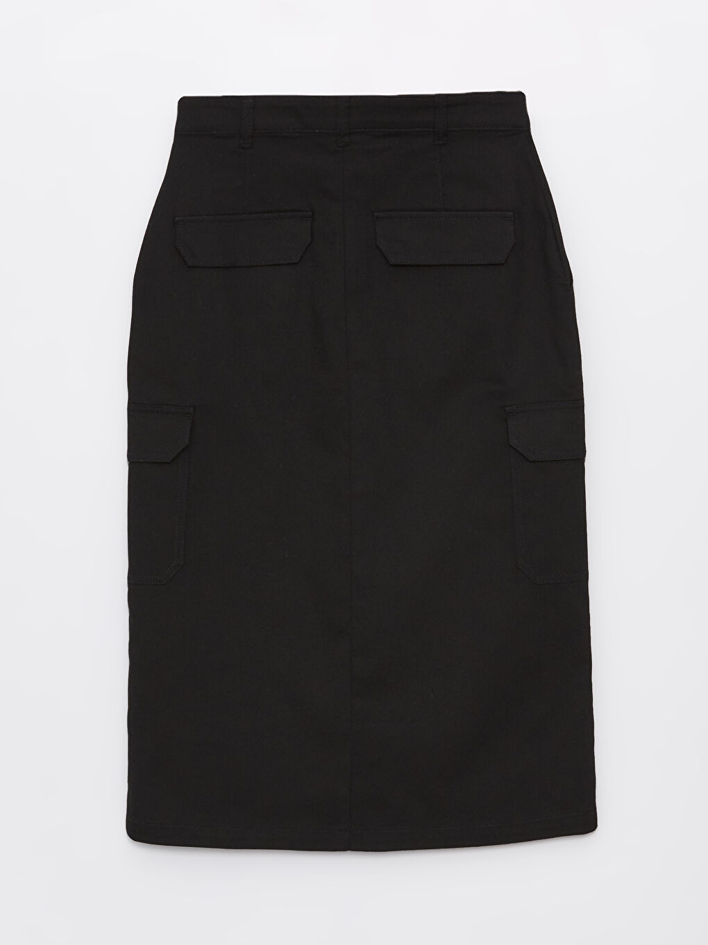 Women's Regular Fit Plain Skirt -S46129Z8-CVL