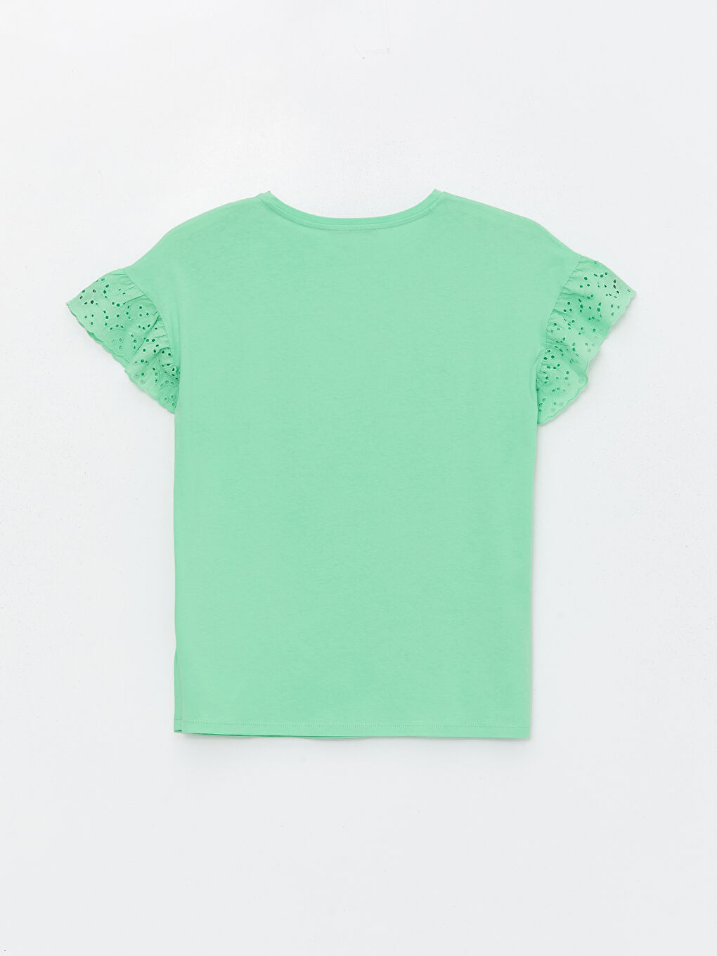Crew Neck Plain Short Sleeve Maternity T-Shirt -S46136Z8-SX4