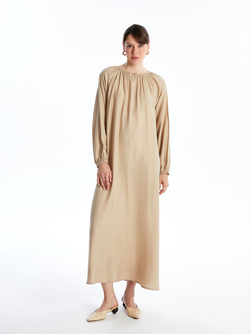 فستان بأكمام طويلة للنساء -S46172Z8-GX6