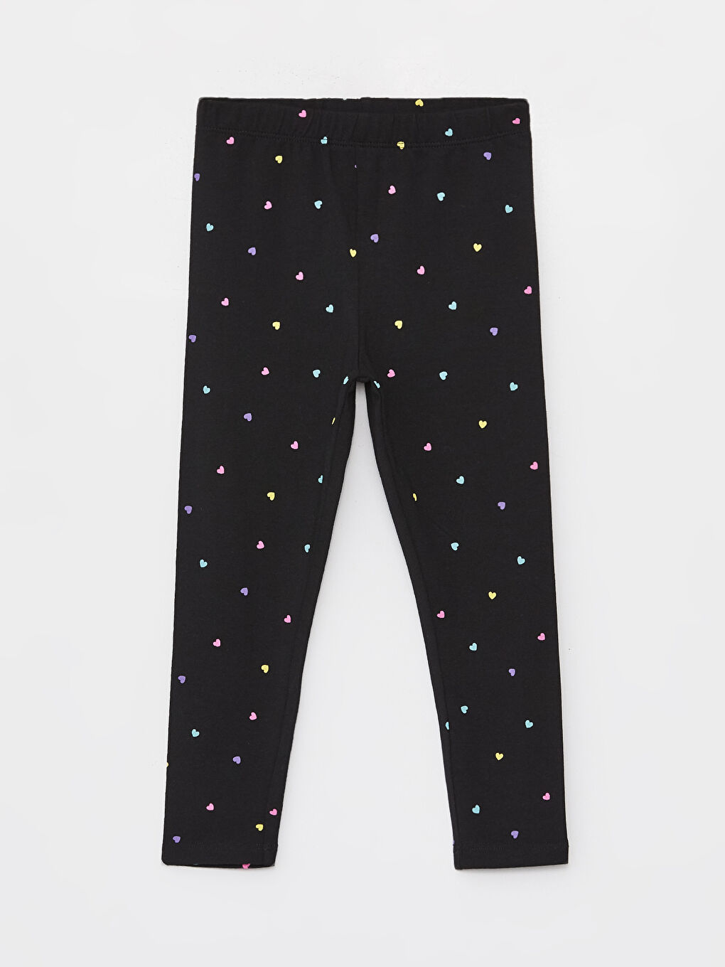 LCW Kids Elasticated Waist Patterned Baby Girls' Leggings -S46203Z1-LQJ