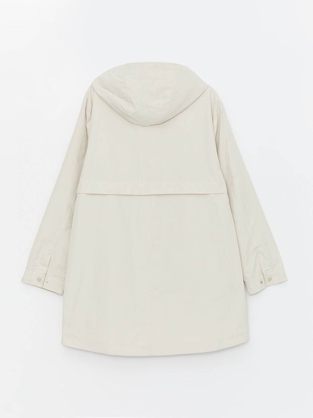 LC Waikiki Women's Hooded Plain Coat -S46246Z8-VEB