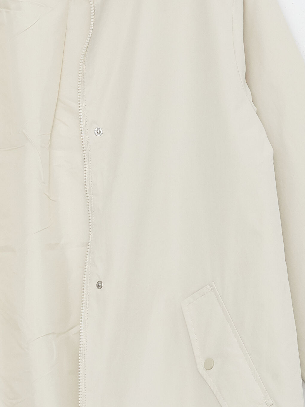 LC Waikiki Women's Hooded Plain Coat -S46246Z8-VEB