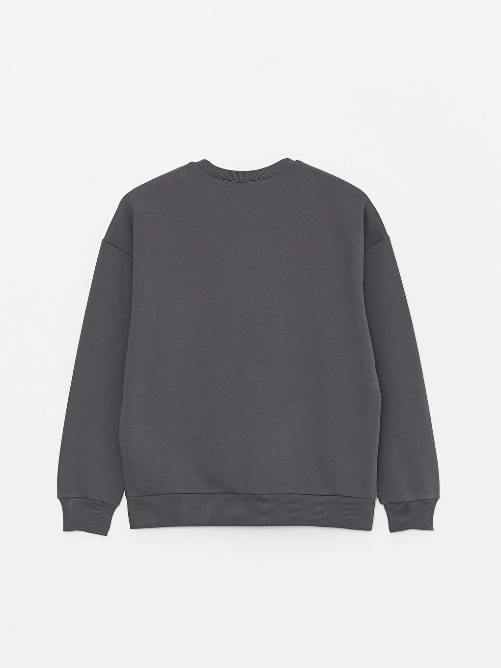 LCW Vision Crew Neck Embroidered Long Sleeve Oversize Women's Sweatshirt -S46289Z8-HLC