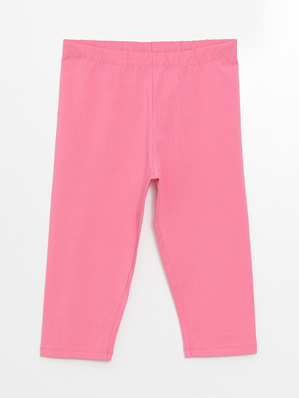 LCW Kids Elasticated Waist Basic Girls' Leggings -S46317Z4-GEV