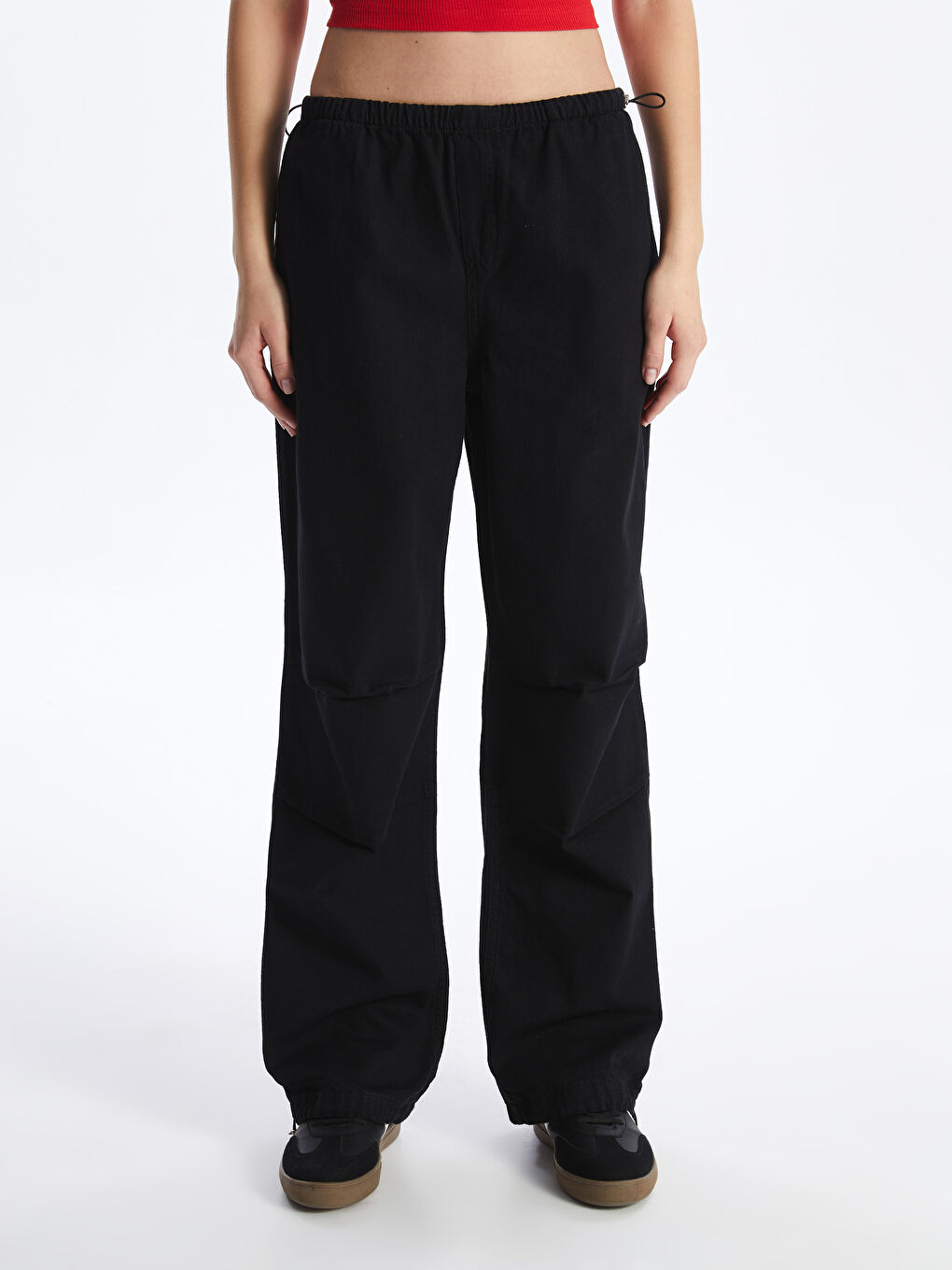 Jogger Women's Parachute Jean Pants -S46348Z8-327