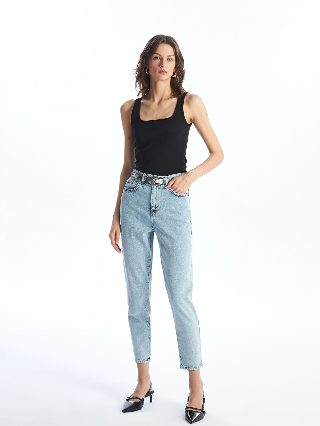 Mom Fit Women's Jeans -S46369Z8-311