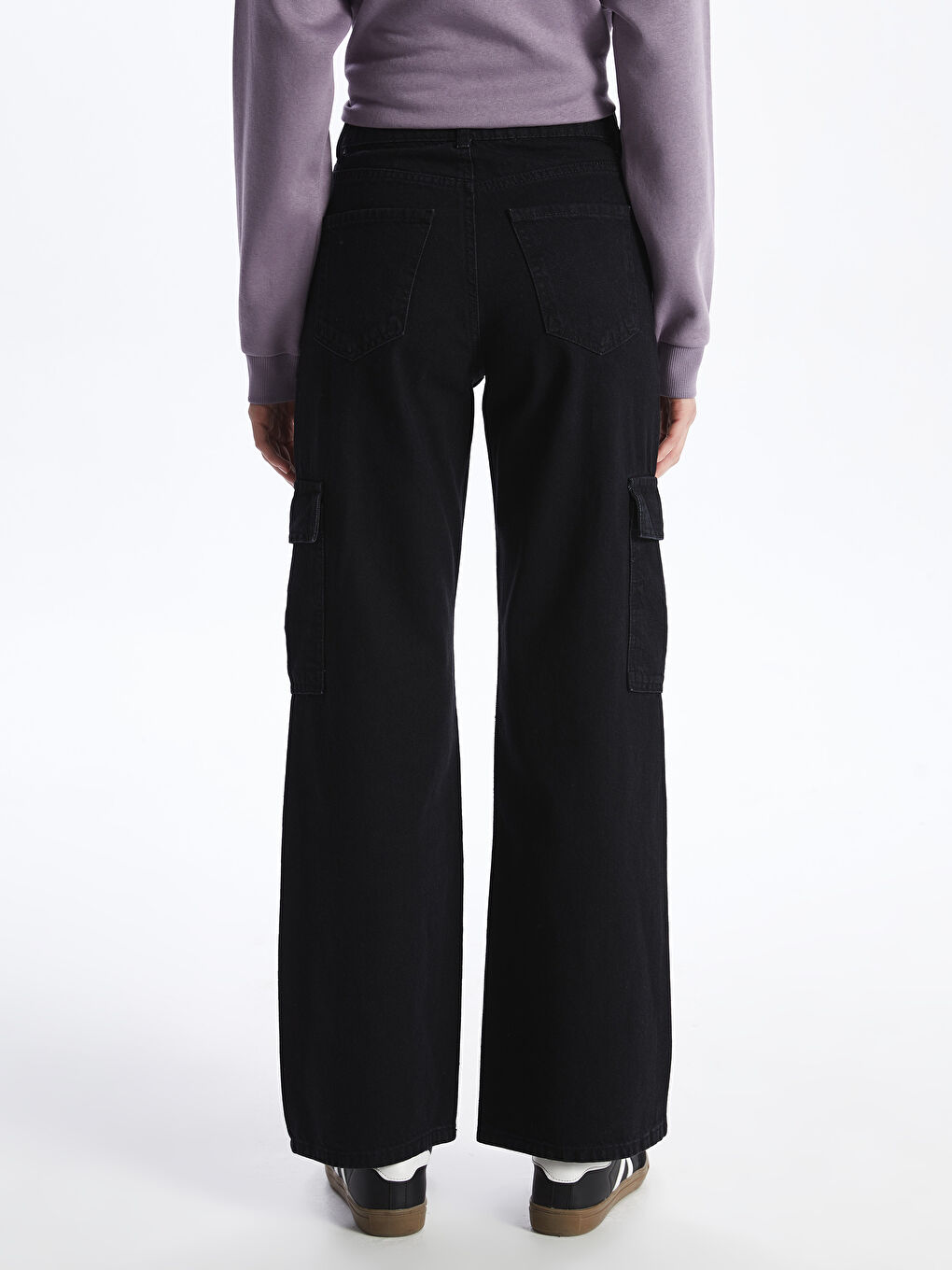LCW Jeans Wideleg Women's Cargo Jeans -S46378Z8-327