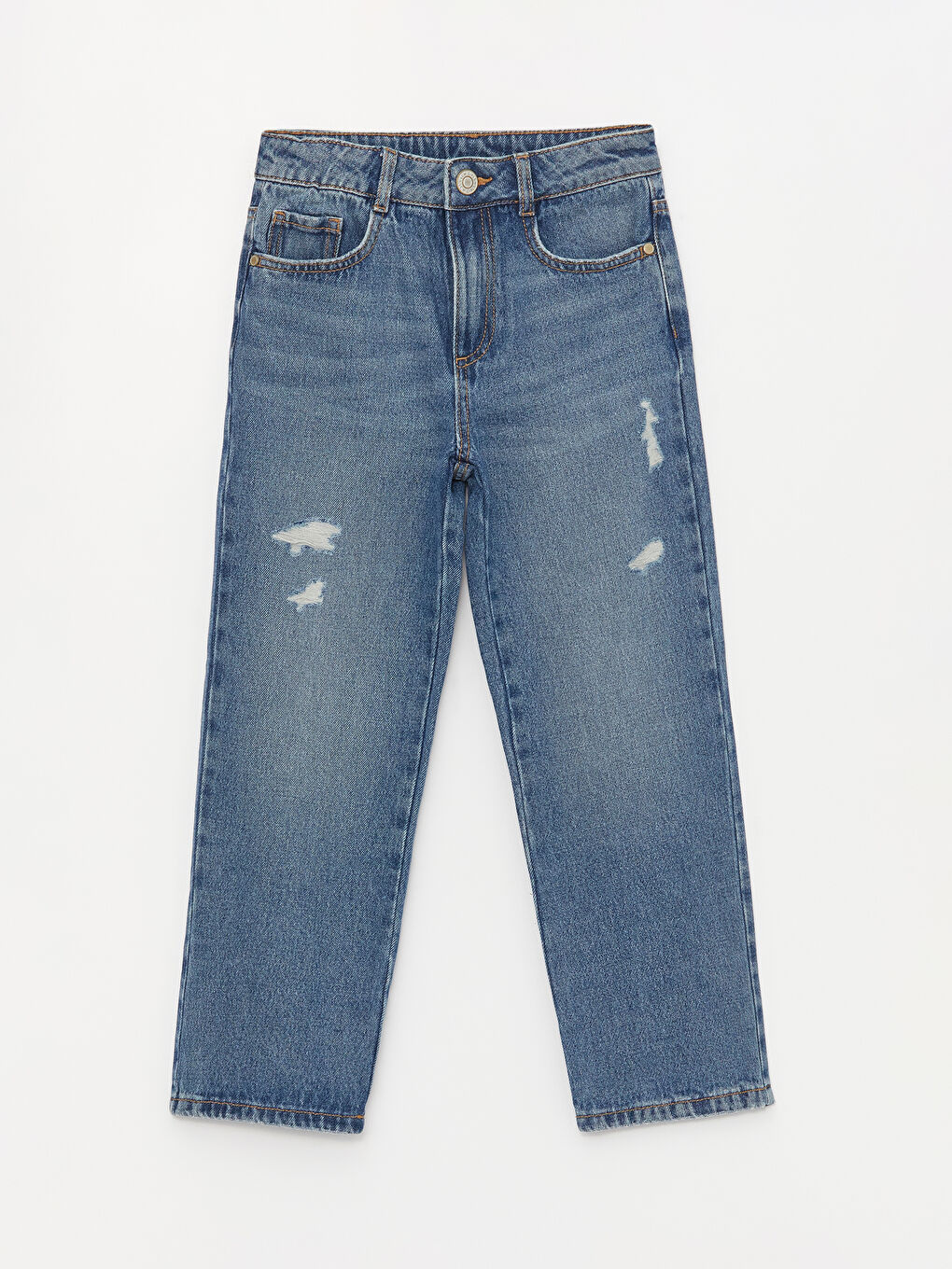 LCW Kids Jean fille avec taille élastiquée ajustable -S46383Z4-SHK