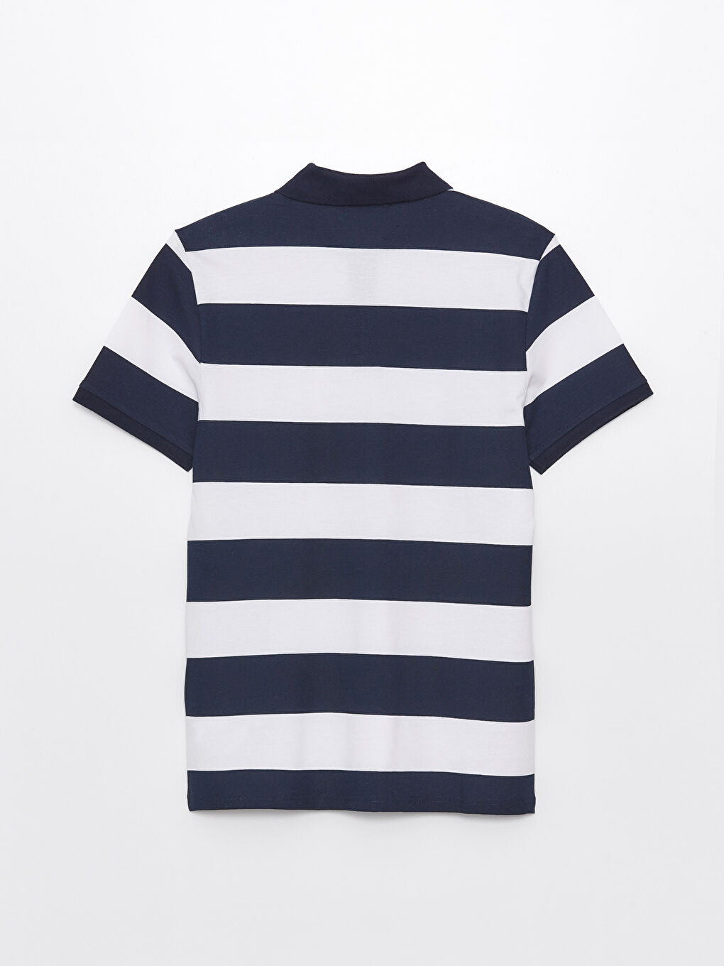 LCWAIKIKI Classic Polo Neck Short Sleeve Color Block Pique Men's T-Shirt -S46400Z8-LGS