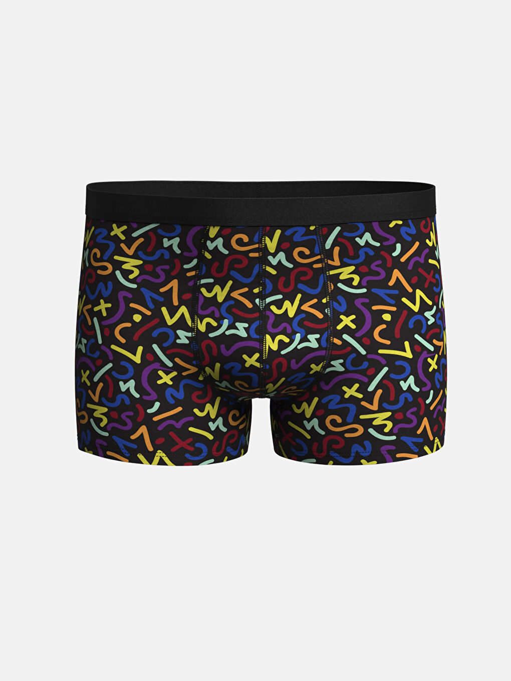 Standard Fit Cotton Flexible Men's Boxer 3-Piece -S46408Z8-LQJ