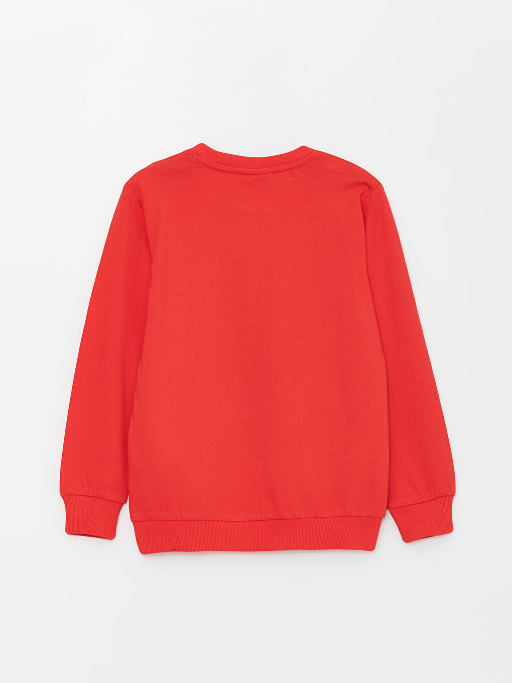 Kırmızı Bisiklet Yaka Spider-Man Baskılı  Erkek Çocuk Tişört-1